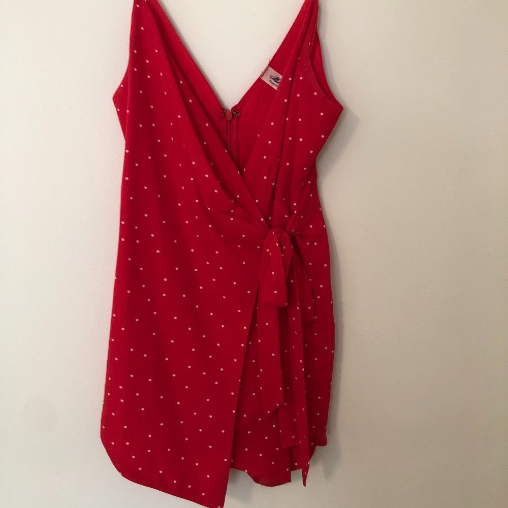 Red Polka Dot Romper